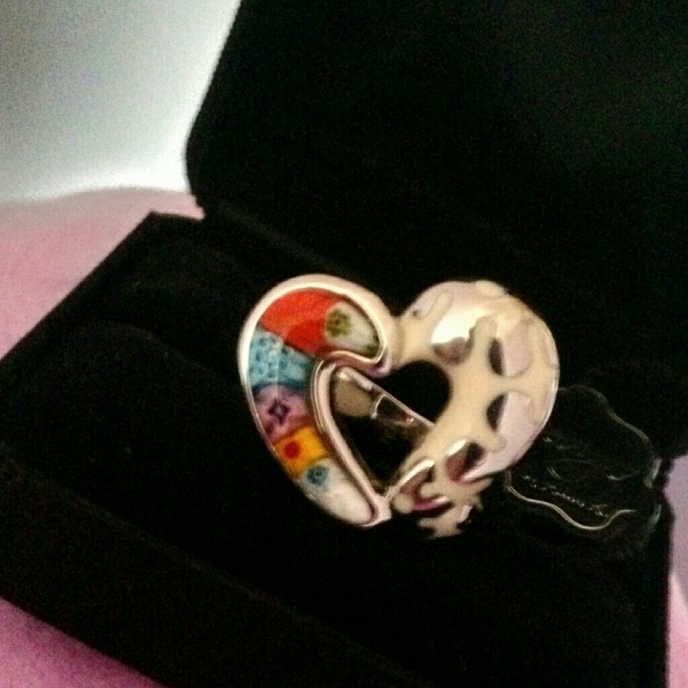 Alan K. Murano Milifiori/Millacreli Heart ring 6